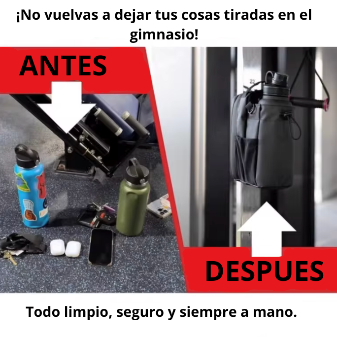 Mochila magnética para gimnasio